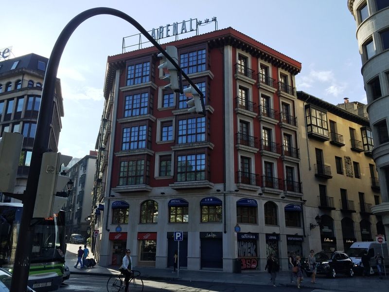 Sercotel Arenal Bilbao Exteriör bild